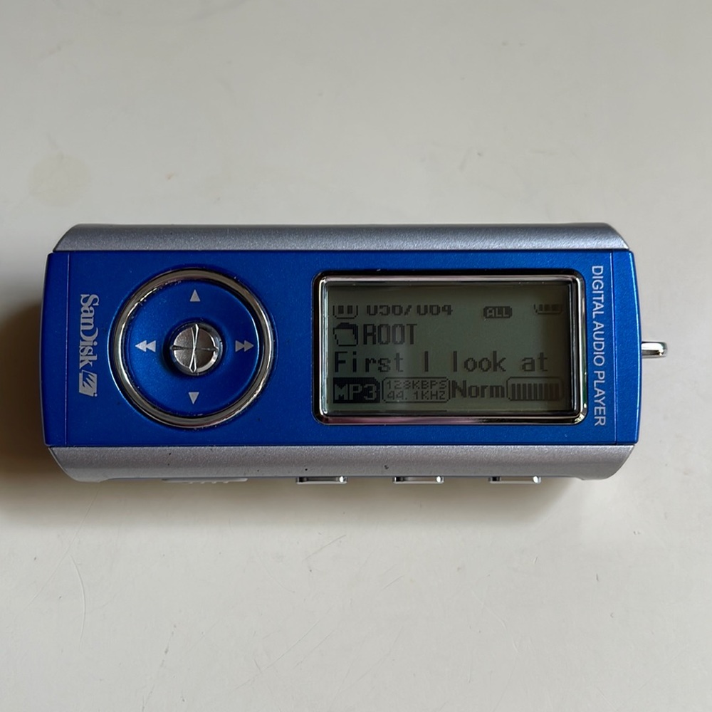 ScanDisk digital audio player